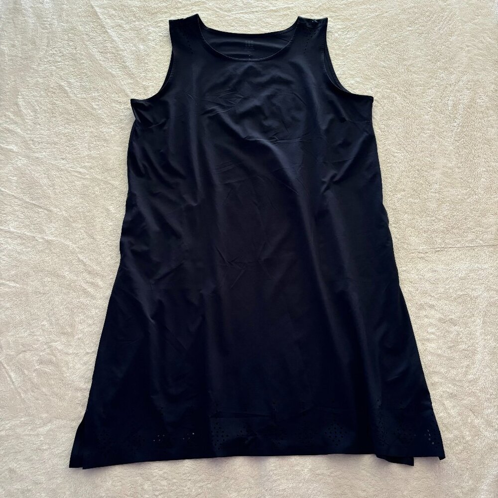 Title Nine Womens Unconventional Sleeveless Dress XL UPF 50+ Nimblene Quick Dry